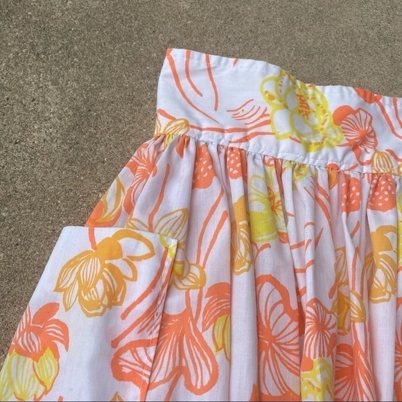 Lilly Pulitzer Vintage The Lilly Floral Skirt Womens - Picture 2 of 7